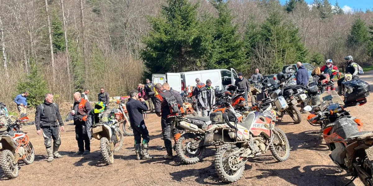 Morvan Rando Tour : on a testé la randonnée moto trail la plus engagée du Morvan